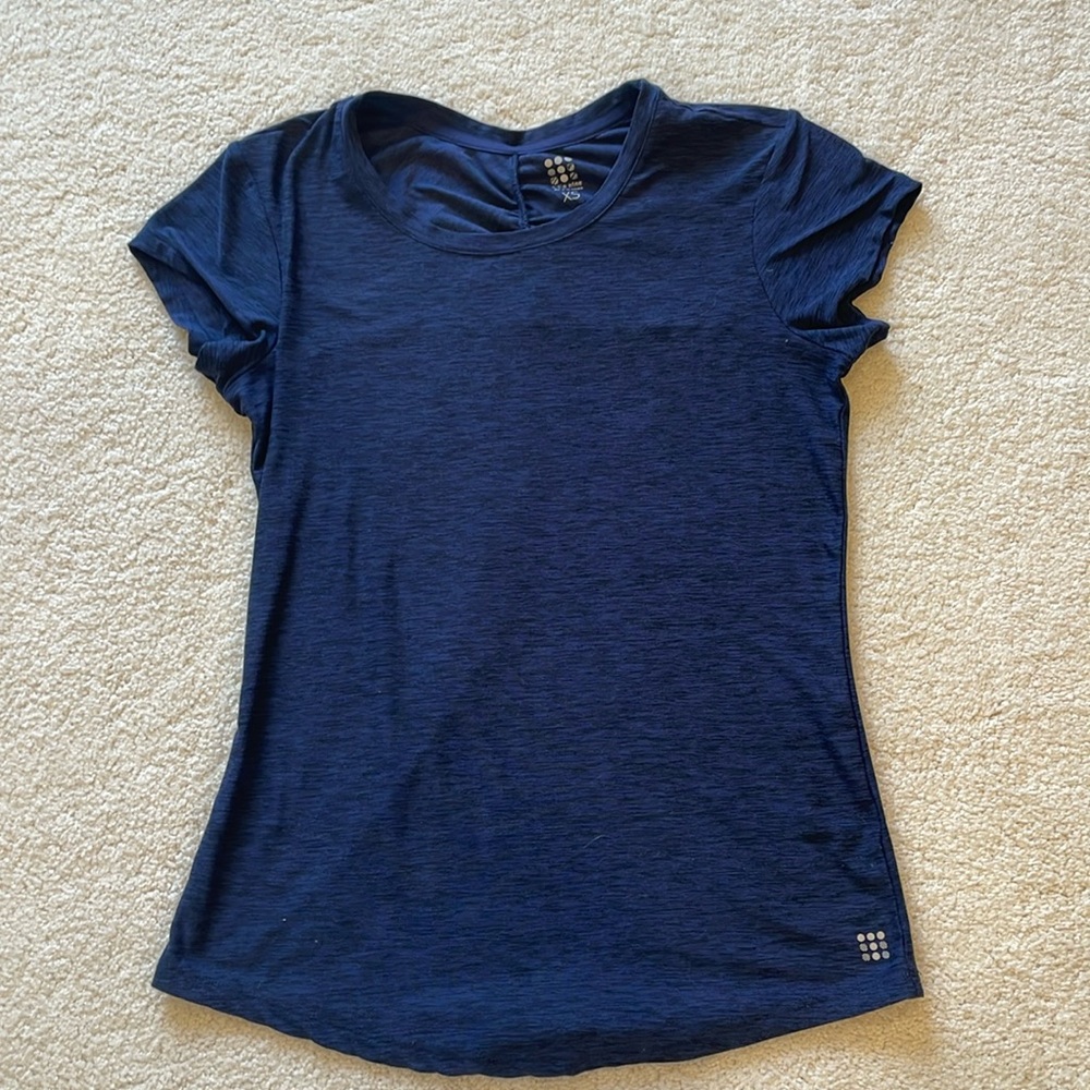 Title 9 Grace tee - XS navy blue